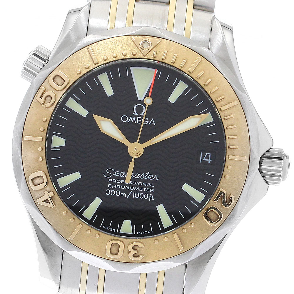 オメガ OMEGA 2453.50 シーマスター300 プロフェッショナル SS/YG 自動巻き ボーイズ 良品 _888170【中古】 202,800円