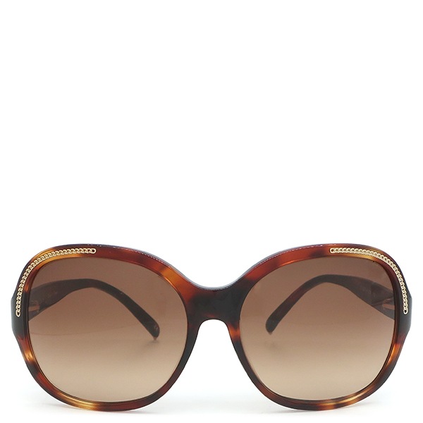 クロエ Chloe サングラス チェーン 6016 プラスチック ブラウン 茶 グラデーションレンズ CL2210A 【箱】【中古】 9,517円