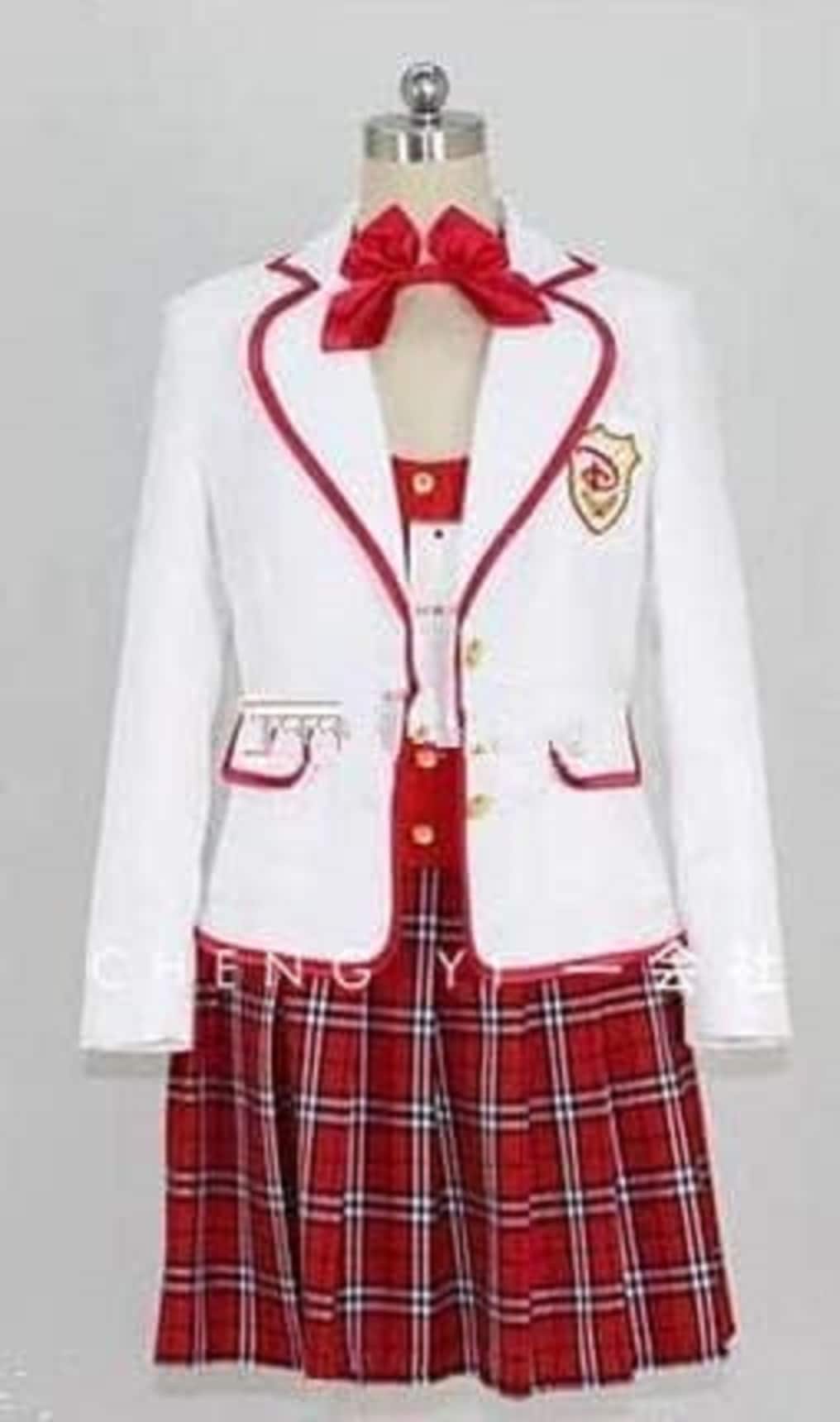 ミニーちゃん コスプレ衣装 制服コスチューム 実物撮影 仮装日常服 私服 仮装 文化祭 学園祭