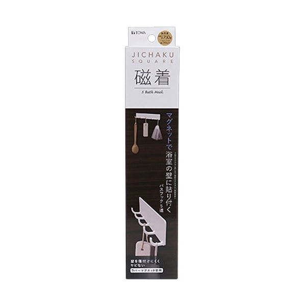 [5セット] 東和産業 磁着SQ マグネットバスフック5連 39201X5