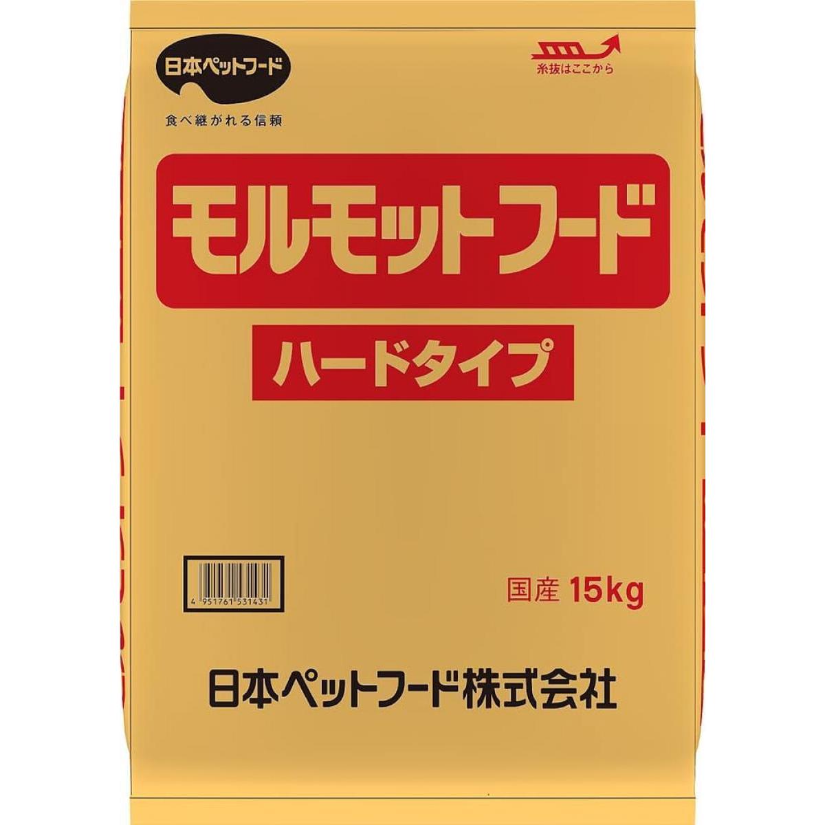 【在庫有・即納】日本ペットフード モルモットフード ハードタイプ 15kg 国産 モルモット フード 業務用 大容量 えさ エサ ハード