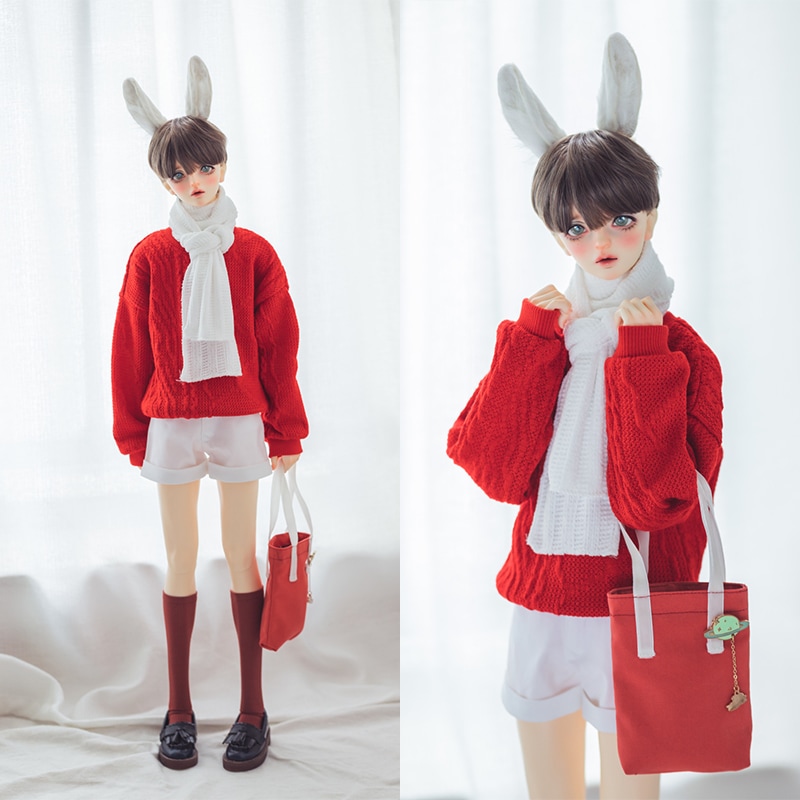 1/3 1/4 BJD ドールウェア 人形用衣装セット 6点セット LOONGSOUL73cm/popo68/SD/MSDサイズドール服