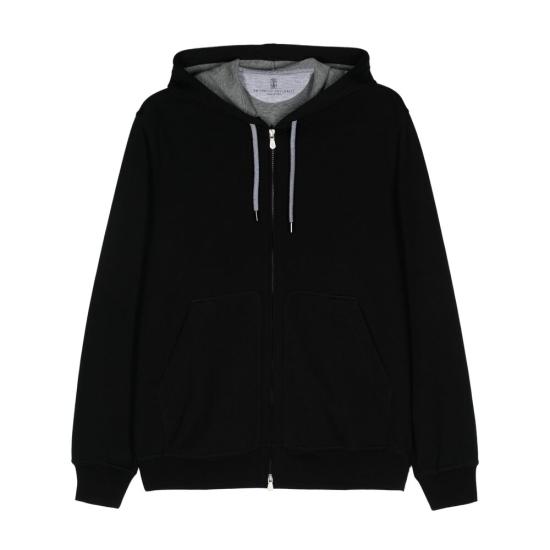 BRUNELLO CUCINELLI Men Sweatshirts MM8319069G C101 BLACK