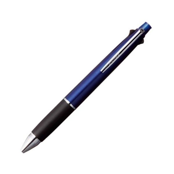 (まとめ) 三菱鉛筆 多機能ペン ジェットストリーム4&1 0.7mm (軸色 ネイビー) MSXE510007.9 1本 (×10セット)