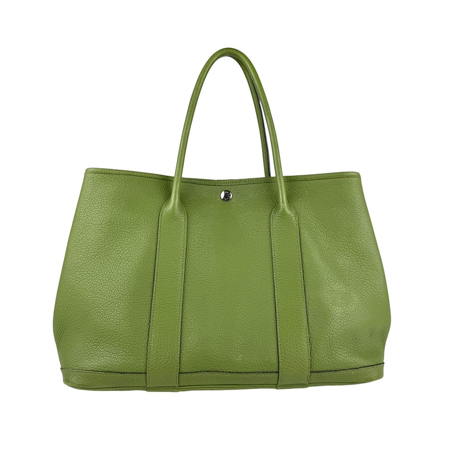 エルメス HERMES ハンドバッグ トートバッグ ガーデンパーティPM 36 ネゴンダ プルーズ ユニセックス z6555