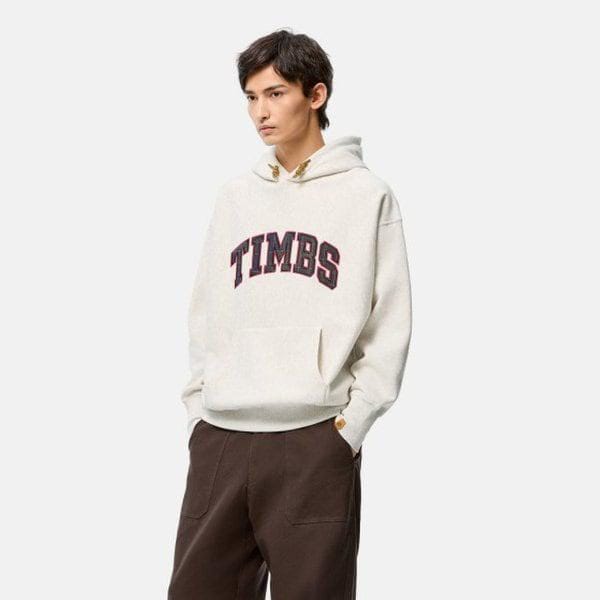 A2NS4 052 [TDCコレクション] ロゴパッチフード付きスウェットシャツ