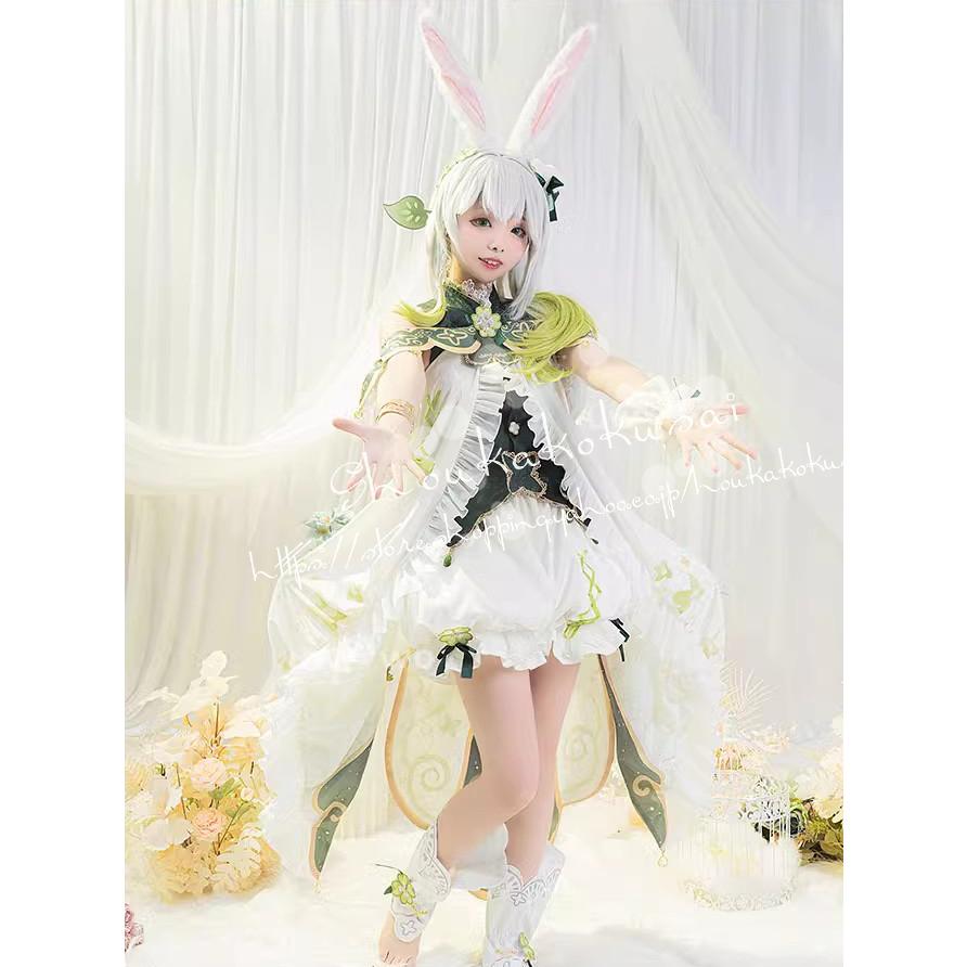 [2026新品] G 原神 げんしん genshin 風 ナヒーダ コスプレ衣装 ウィッグ 靴 cosplay ハロウィン 変装 仮装 コスチューム 学園祭 文化祭 漫遊展
