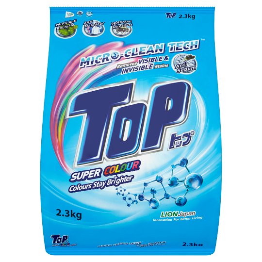 住居用洗剤 Top Super Colour Micro-Clean Tech Powder Detergent 2.3kg