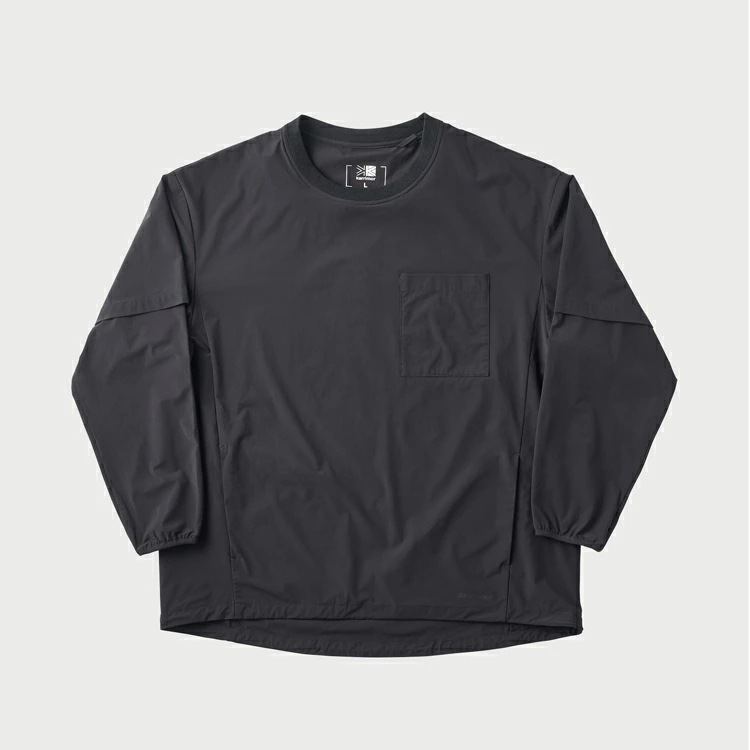 トラベル 2 ウェイ クルー（ユニセックス） M ブラック #101395-9000