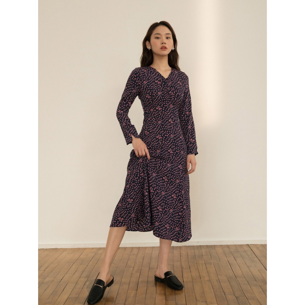 REORG FOR パターンフラッター ロングオプス ネイビー