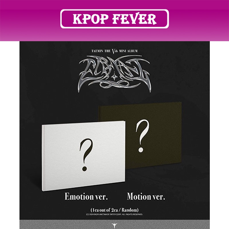 2種SET SHINEE TAEMIN [ETERNAL] (Emotion ver. + Motion ver.) Mini 5th Album