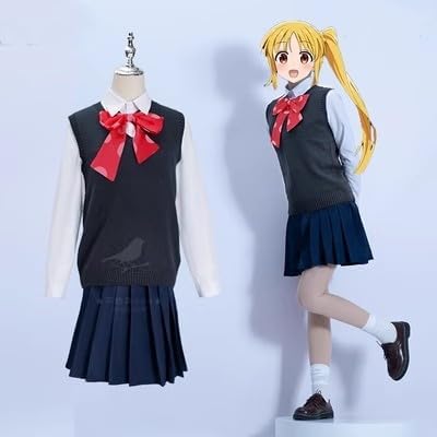 ウイッグ付き ぼっちざろっく 後藤 ひとり (ごとう ひとり) コスプレ衣装 お盆 舞台服 ハロウィン クリスマス 仮装 プレゼント 祭り