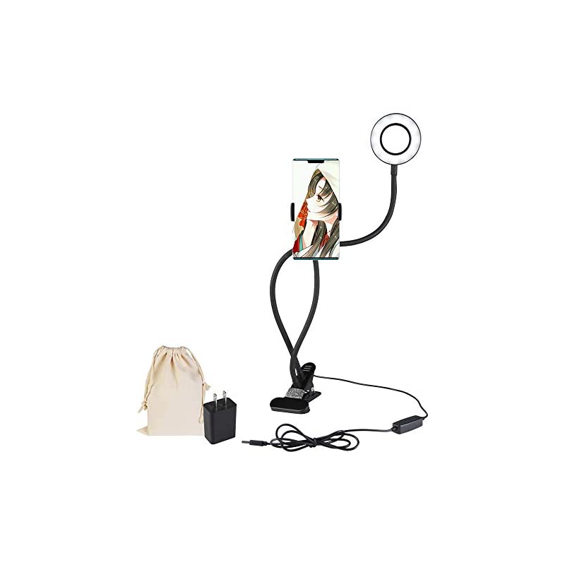 リングライト 撮影用ライト 照明 撮影 ビデオライト 女優ライト クリップライト デスクライト 卓上