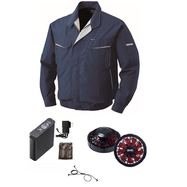 GINGER掲載商品 KU91710 チャコール 空調服 - 長袖の人気商品・通販