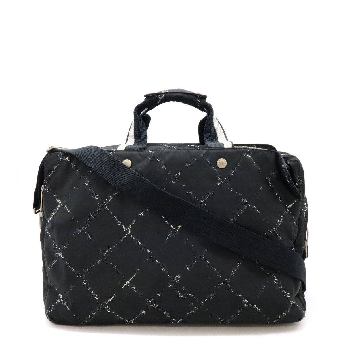 旧トラベルライン ボストンバッグ トラベルバッグ 旅行カバン 2WAY ショルダーバッグ ナイロン ブラック 黒 レッド