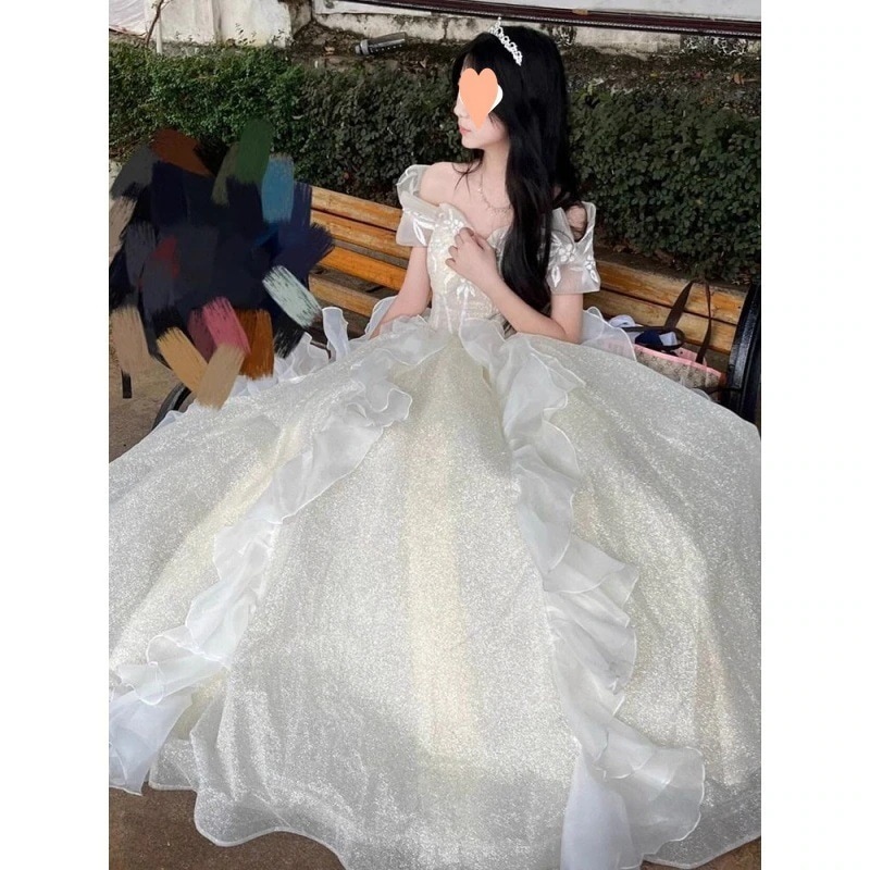 成人式・美術試験・卒業式感漂う女性用イブニングドレスワンピースドレスその他 ワンピースドレス