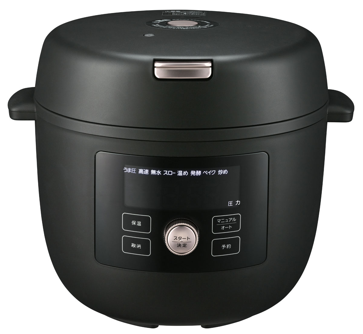 タイガー COK-B400KM 電気圧力鍋　2.5L　マットブラック COKB400KM