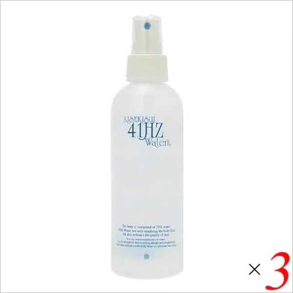 低分子KISEKISUI（キセキスイ）41ヘルツウォーター200ml 3本セット 5,530円