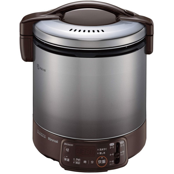 RR-100VQT(DB)-LP ダークブラウン こがまる [ガス炊飯器(プロパンガス用1升炊き)]