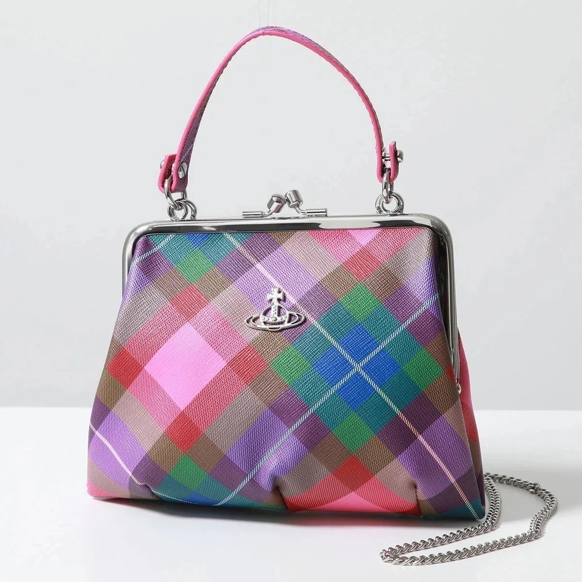 Vivienne Westwood ヴィヴィアンウエストウッド ショルダーバッグ GRANNY FRAME PURSE グラニー 4B010006W S001O