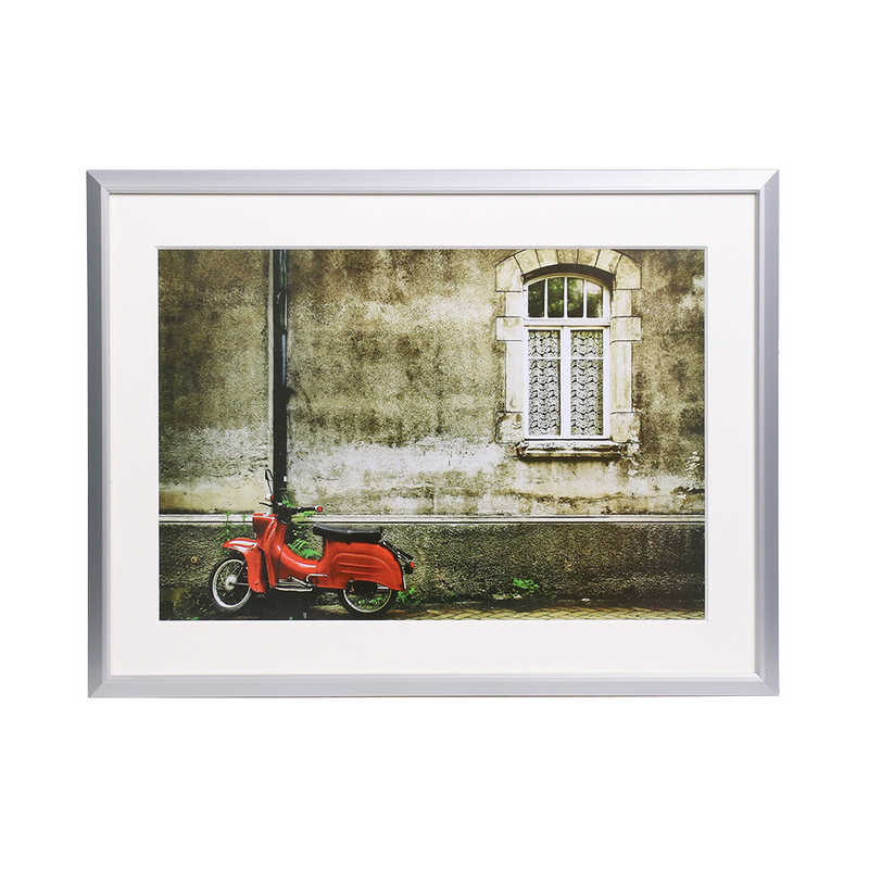 ケンコー　アタンド ワイド四切 シルバー/ホワイト　AAT-W4-SW