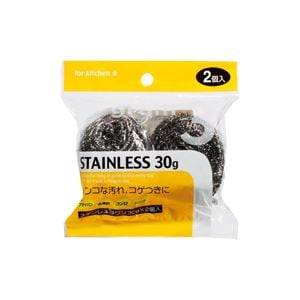 （まとめ） オカザキ ステンレスたわし 30g 1パック（2個） (×30セット) 5,198円