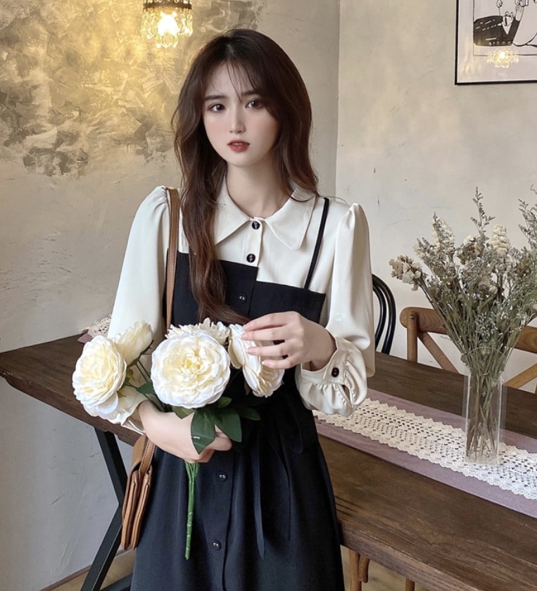 ワンピース デート モテアイテム ミモレ丈 シフォン 可愛い きれいめ 上品 おしゃれ かっこいい 可愛い ラブリー キュート ガーリー クール モード系 セクシー エレガント 存在感