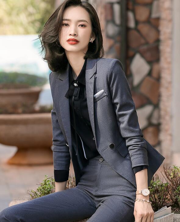 洗えるスーツ4点セットスーツ ビジネス 長袖ジャケット+パンツ/スカート+シャツ+ベスト フォーマル 通勤 OL オフィス 制服 春秋着 着痩せ 20代30代40代 ママ 面接 パンツスーツ 無地 大