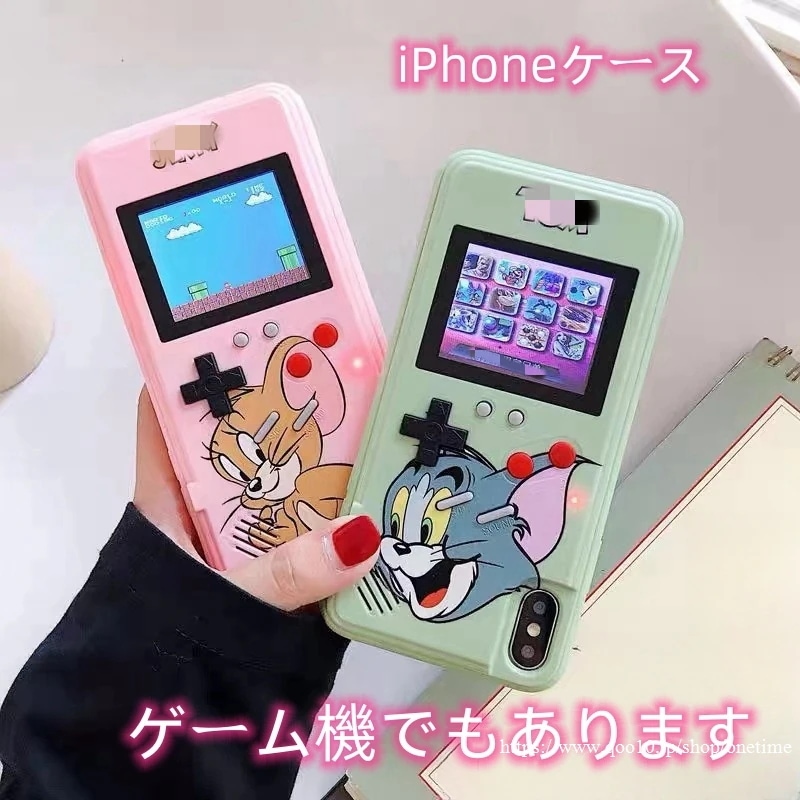 iphoneケーストムとジェリー ゲームができるスマホケース かわいい スマホケース カバー 韓国 iphone15/14/13/12/1130%までに制限30%までに制限