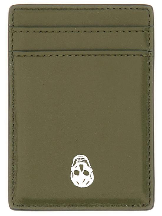 ALEXANDER MCQUEEN Men Wallet 836140 1AAVB2875 BROWN