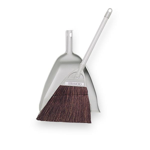 （まとめ） MMチリトリほうきセット/清掃用品 S 全長：約560mm 家庭用 業務用 施設 店舗 10セット