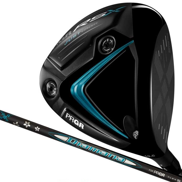 RS X シリーズ RS ドライバー 2024 ロフト：10.5度 フレックス：S（M-43） シャフト：ディアマナ Diamana FOR PRGR 日本仕様 アールエス DR
