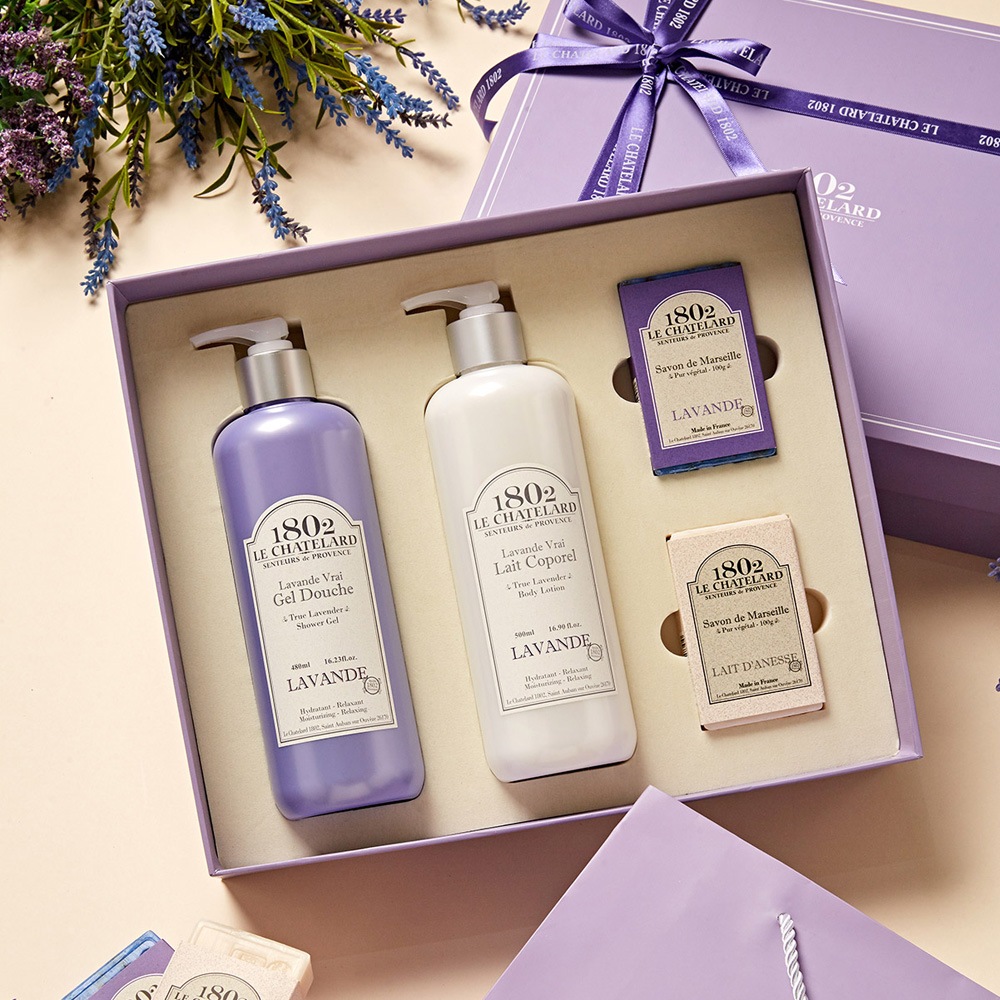 トゥルーラベンダー ボディ&石鹸 ギフトセット（ショッピングバッグ贈呈）