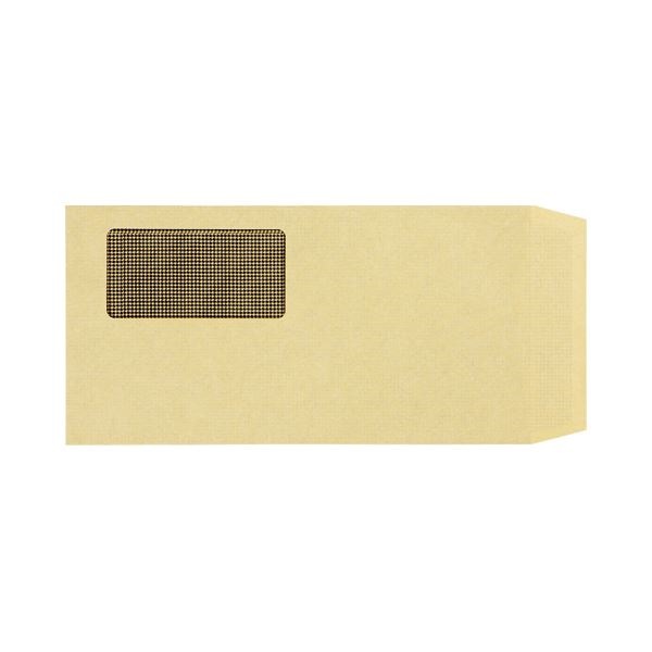 人気が高い  長3 裏地紋付 窓付封筒 （まとめ）TANOSEE 70g/m2 1箱（1000枚）3セット 業務用パック クラフト 紙製品・封筒