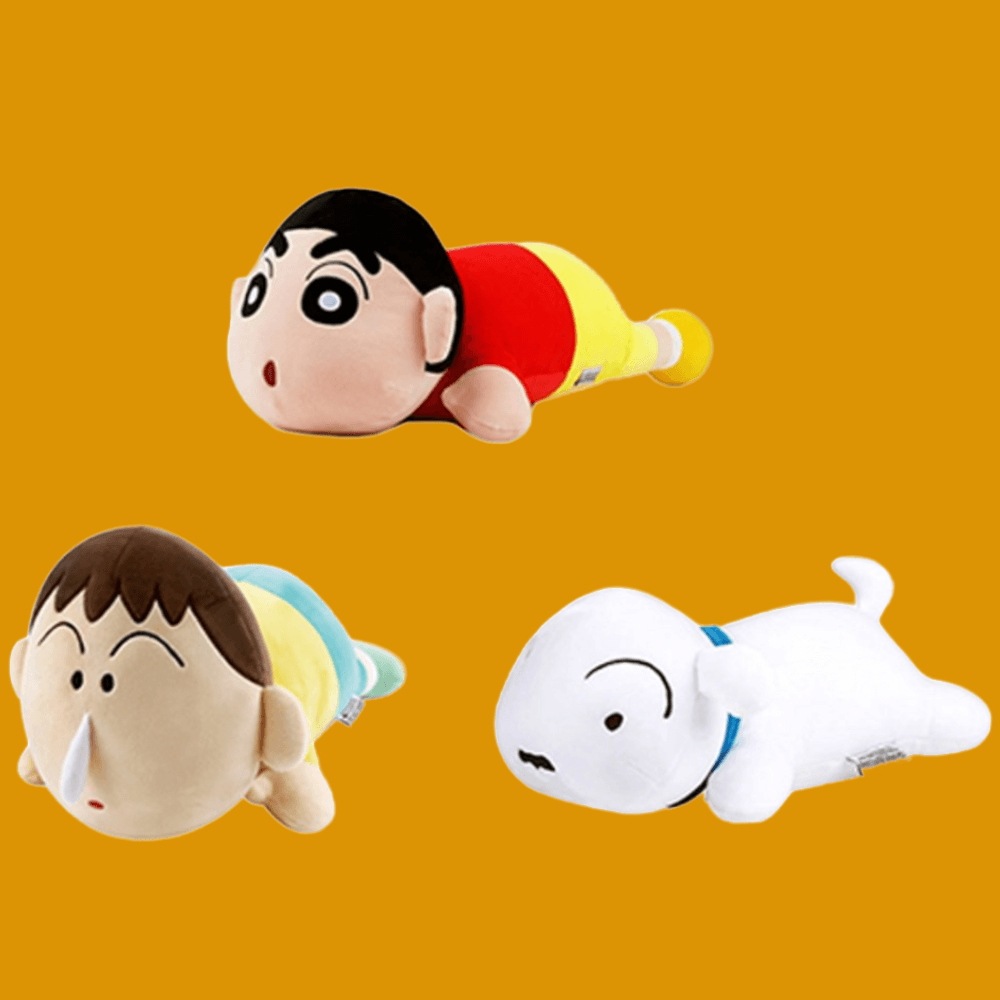 クレヨンしんちゃん ボディモチクッション 人形 50cm 3種 - クレしん , ボーちゃん, シロ