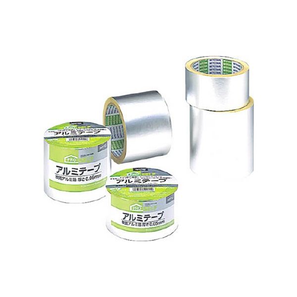 （まとめ）アルミテープ 75mmx10m J3140 1巻 [x5セット]