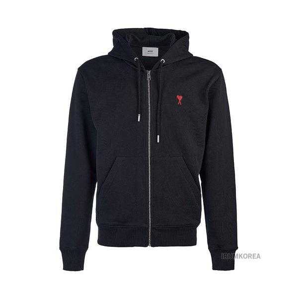 [] FW25 メンズ レッド ジッパー フーディ BFUSW435 730 001