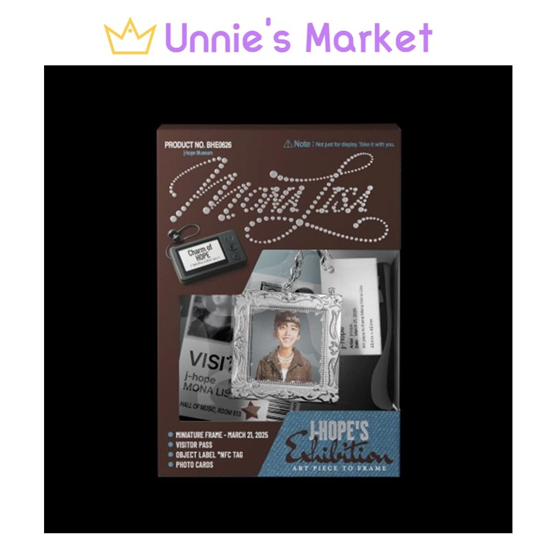 J-HOPE (BTS) - Charm of HOPE (MONA LISA ver.) + Free Photocard 1EA(fan-made)