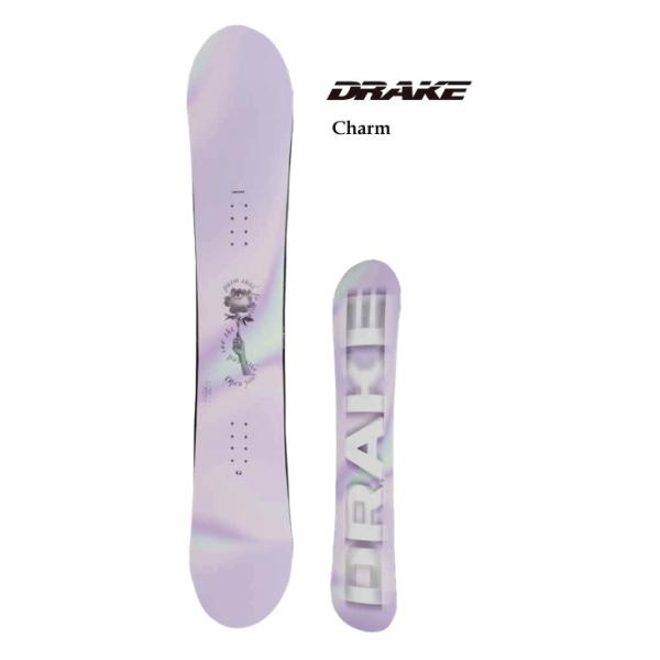 25-26 ドレイク DRAKE 【 Charm 】 WOMENS 女性 スノーボード パーク フリースタイル スノボ グラトリ 日本正規品