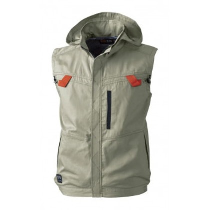 桑和 5039-06 EFベスト 5Lサイズ カーキ(91) G.GROUND