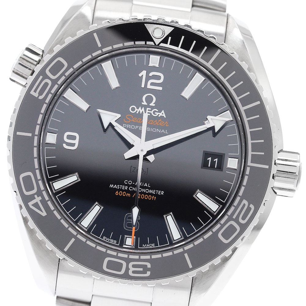 オメガ OMEGA 215.30.44.21.01.001 シーマスター プラネットオーシャン600M マスタークロノメーター 自動巻き メンズ 保証書付き_887975【中古】