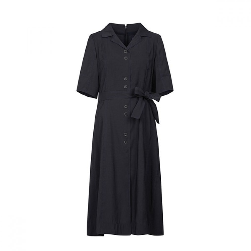 [オリビアハスラー] ダークネイビーステッチポイントプリンセスラインドレスOHCMOP102