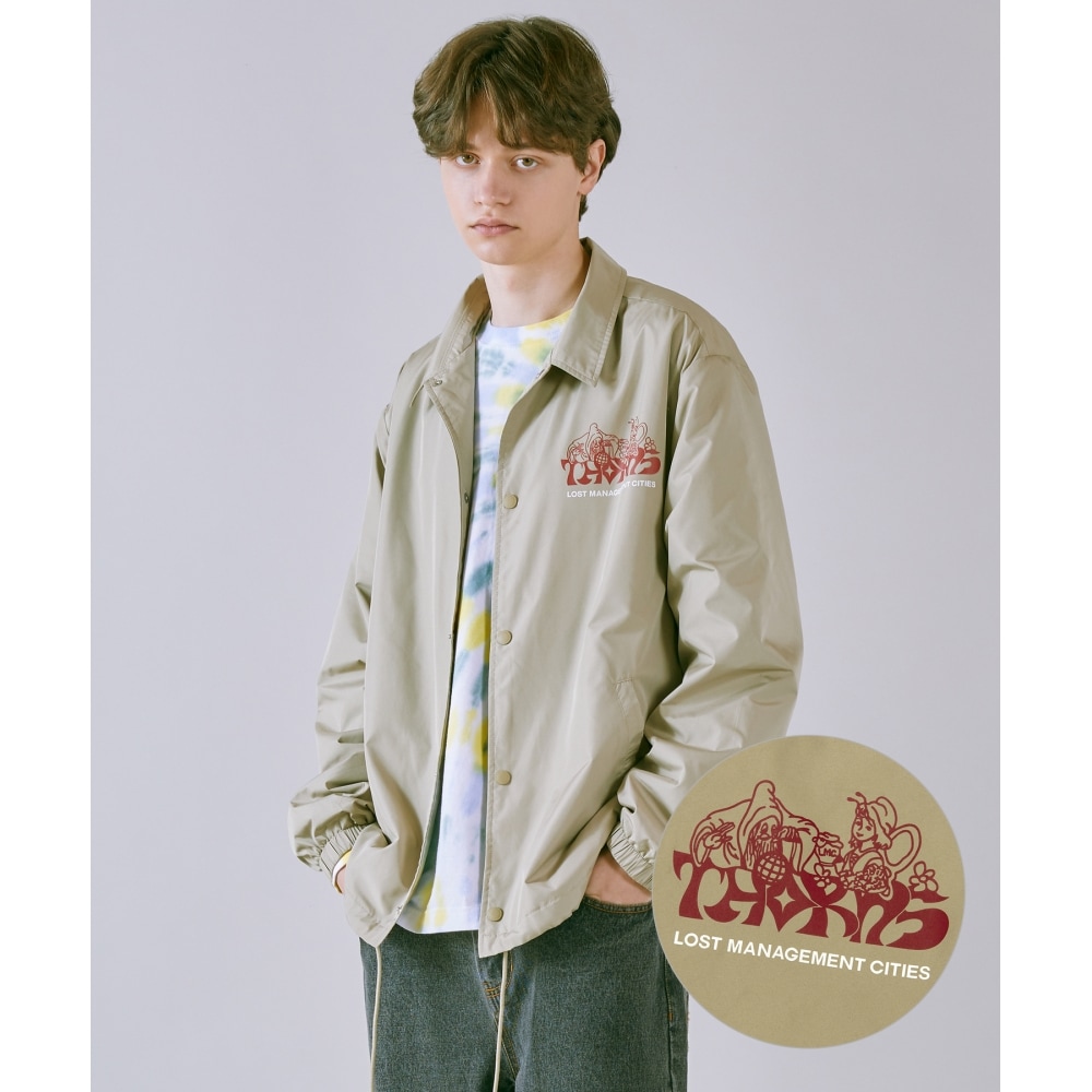LMC THORNS WIZARD コーチジャケット ベージュ