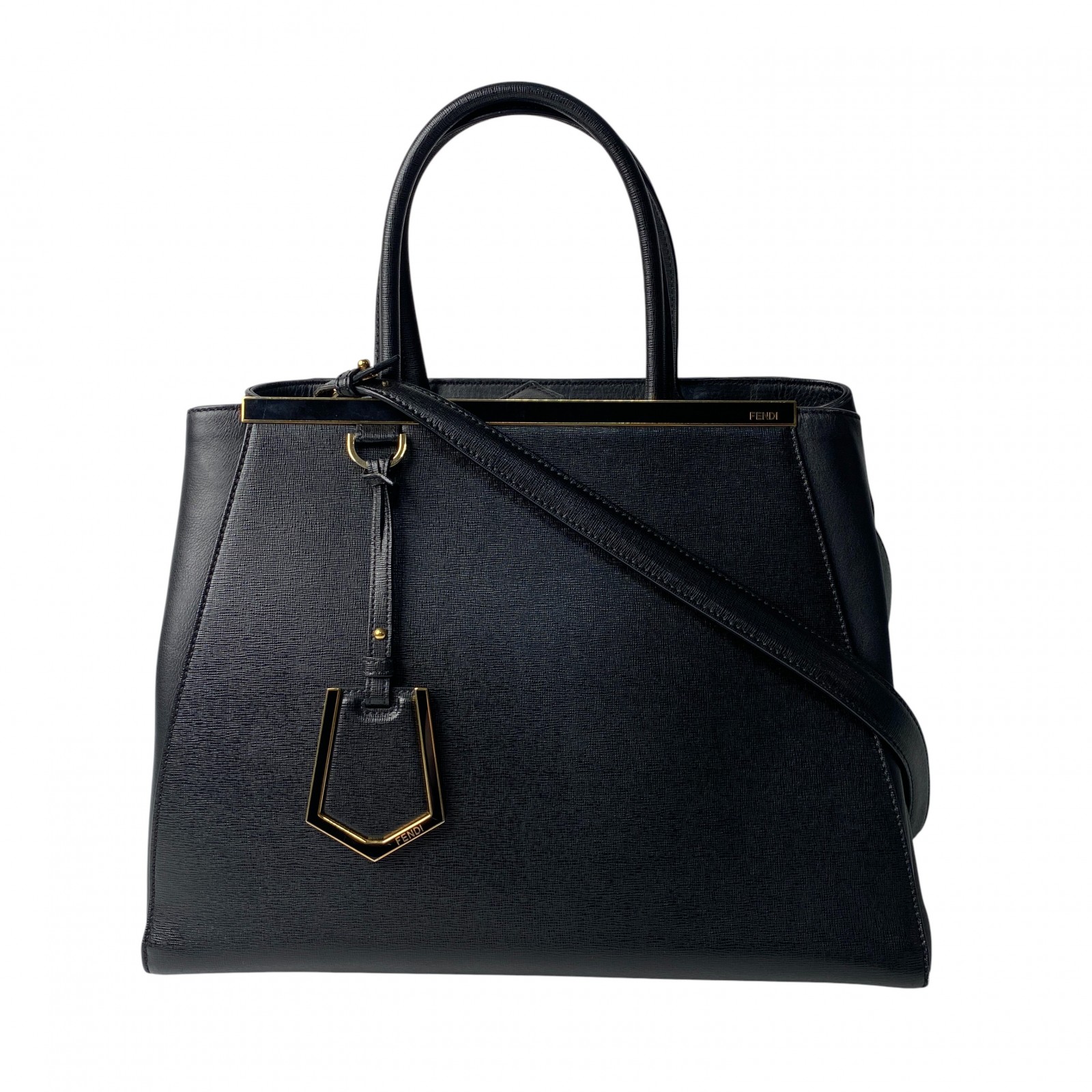 美品 フェンディFENDI トゥージュール 2way ショルダーバッグ トートバッグ