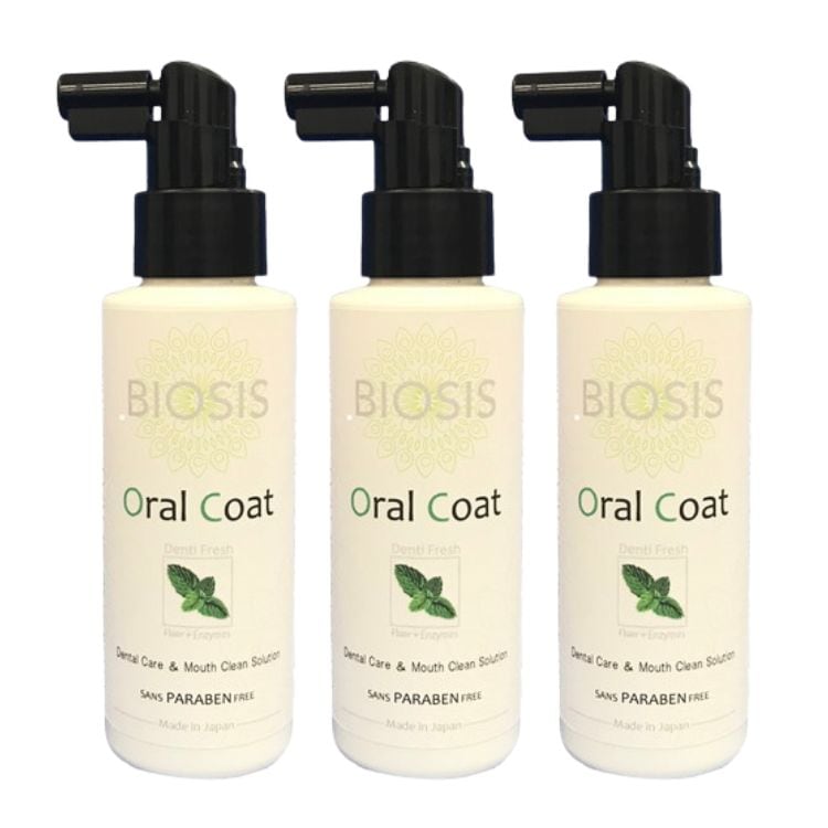 3個セット INO BIOSIS オーラルコート 100ml デンタルケア スプレー 口内洗浄 口臭