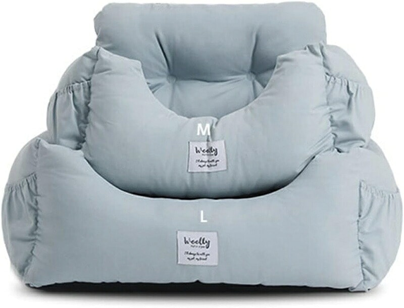 犬 犬用 ベッド 車 お出かけ アウトドア ドライブ用品 通年 カー用品 ベッド おしゃれ ブランド かわいい ペット ソファー ドライブボックス ドライブベッド 後部座席対応 簡単取付 飛び出し防止