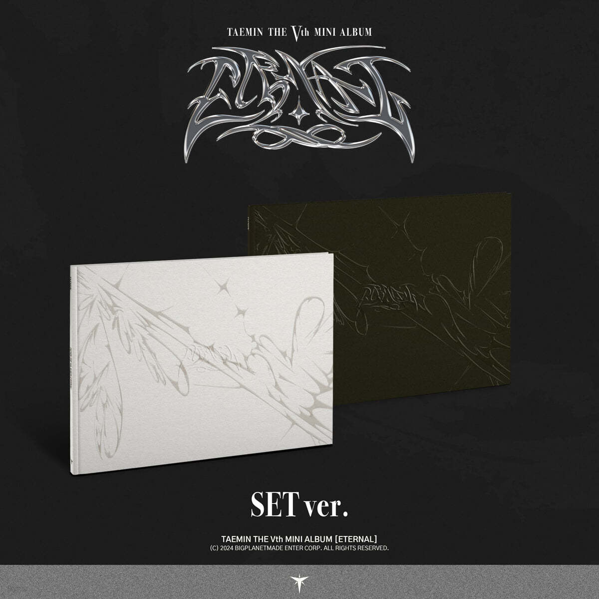 [未開封新品] テミン - ミニアルバム5集：ETERNAL [2種セット]