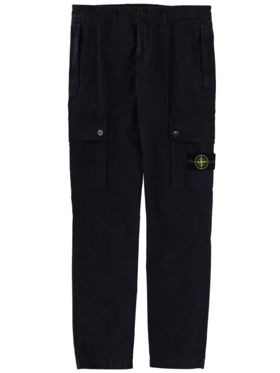 STONE ISLAND Men Pants 3100053 S00WAV0120 Black