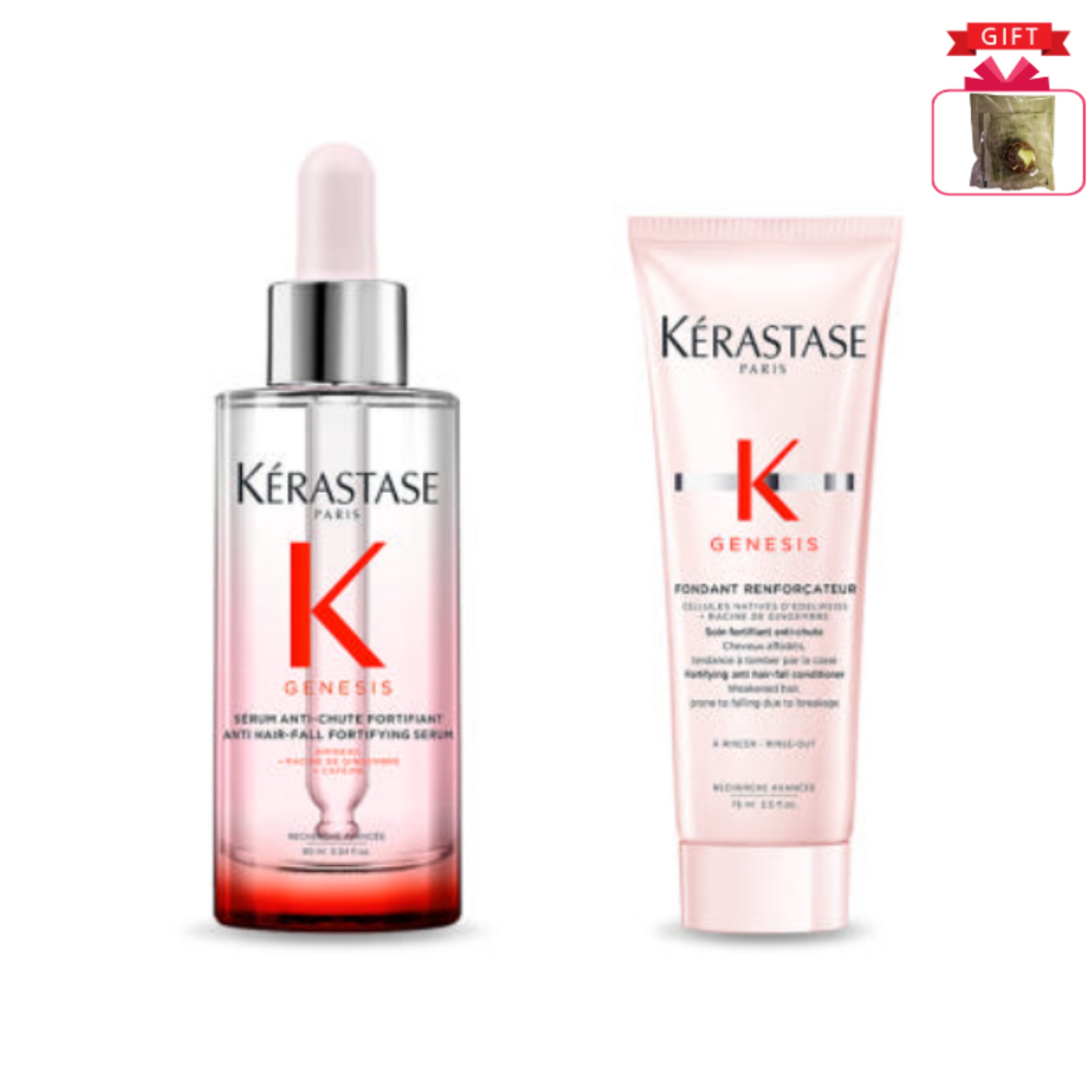 【SALE】 大容量 ジェネシス スカルプセラム 90ml＋ジェネシス コンディショナー 75ml ボリュームアップケア 脂性頭皮用 韓国ヘアケア ボリュームアップ 抜け毛予防 ボリュームケア