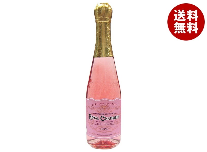 木村飲料 ローヤルシャンメリー プレミアム ロゼ 360ml瓶×12本入×(2ケース)